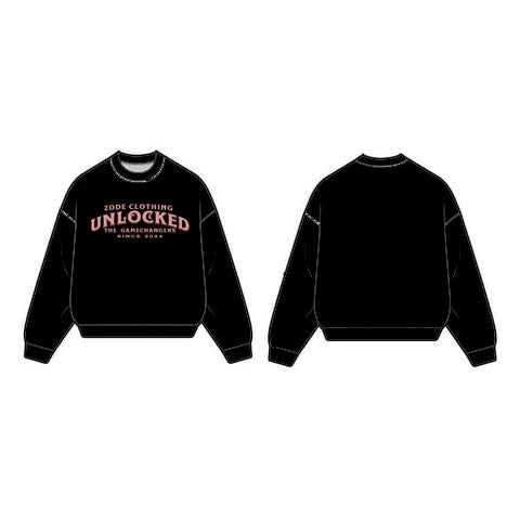 Unclocked Black Sweatshirt