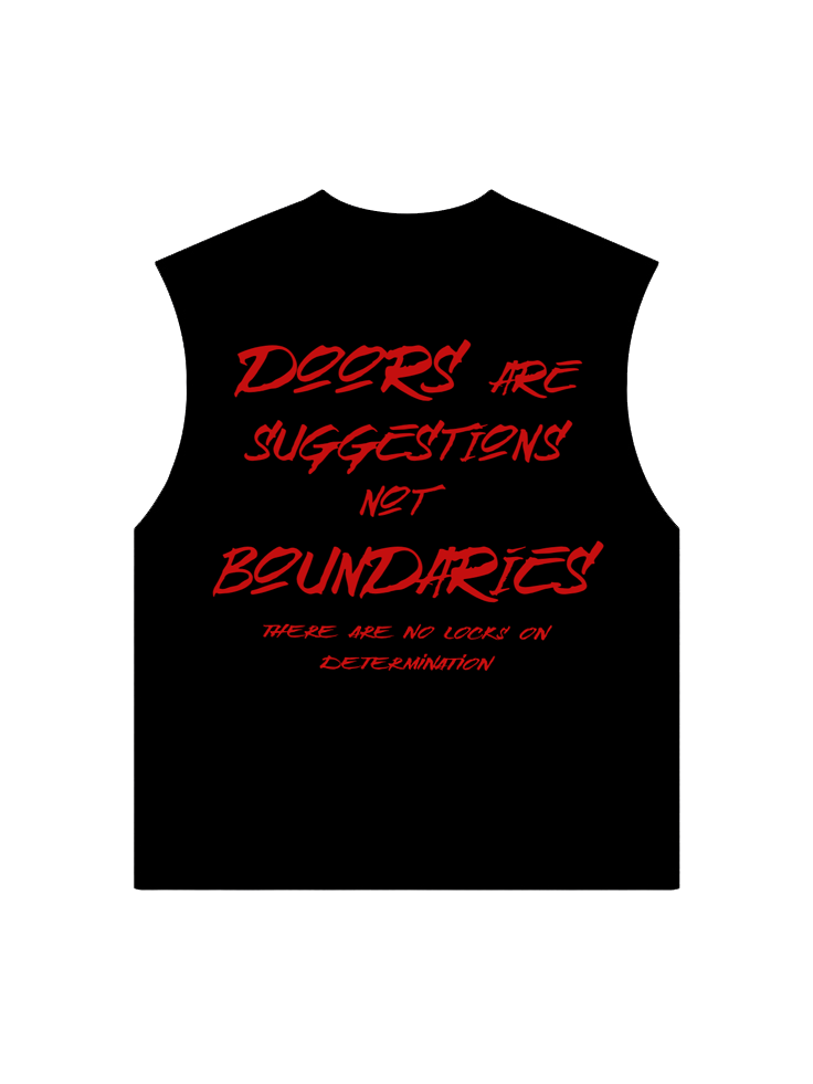 Unlocked sleeveless shirt