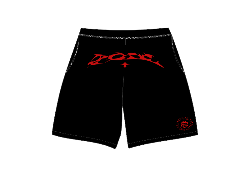 Unlocked Black Shorts